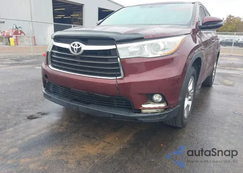 2015 Toyota Highlander Limited V6 z USA, uszkodzony, nr VIN 5TDYKRFH7FS056148